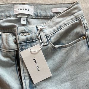 NEW FRAME || Le Palazzo flare jeans light wash SZ 27